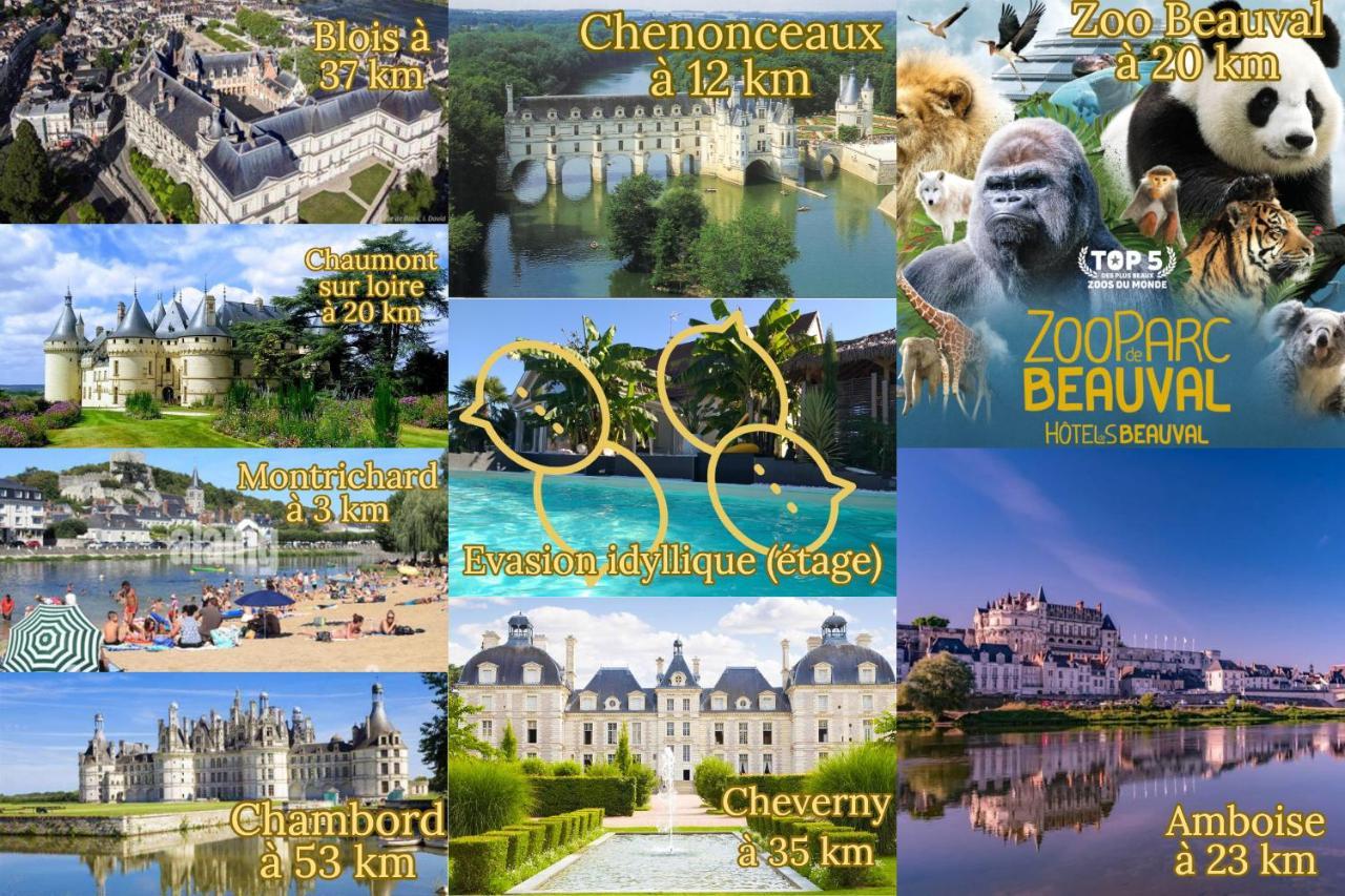 évasion Idyllique à L'étage Près Zoo-chateaux