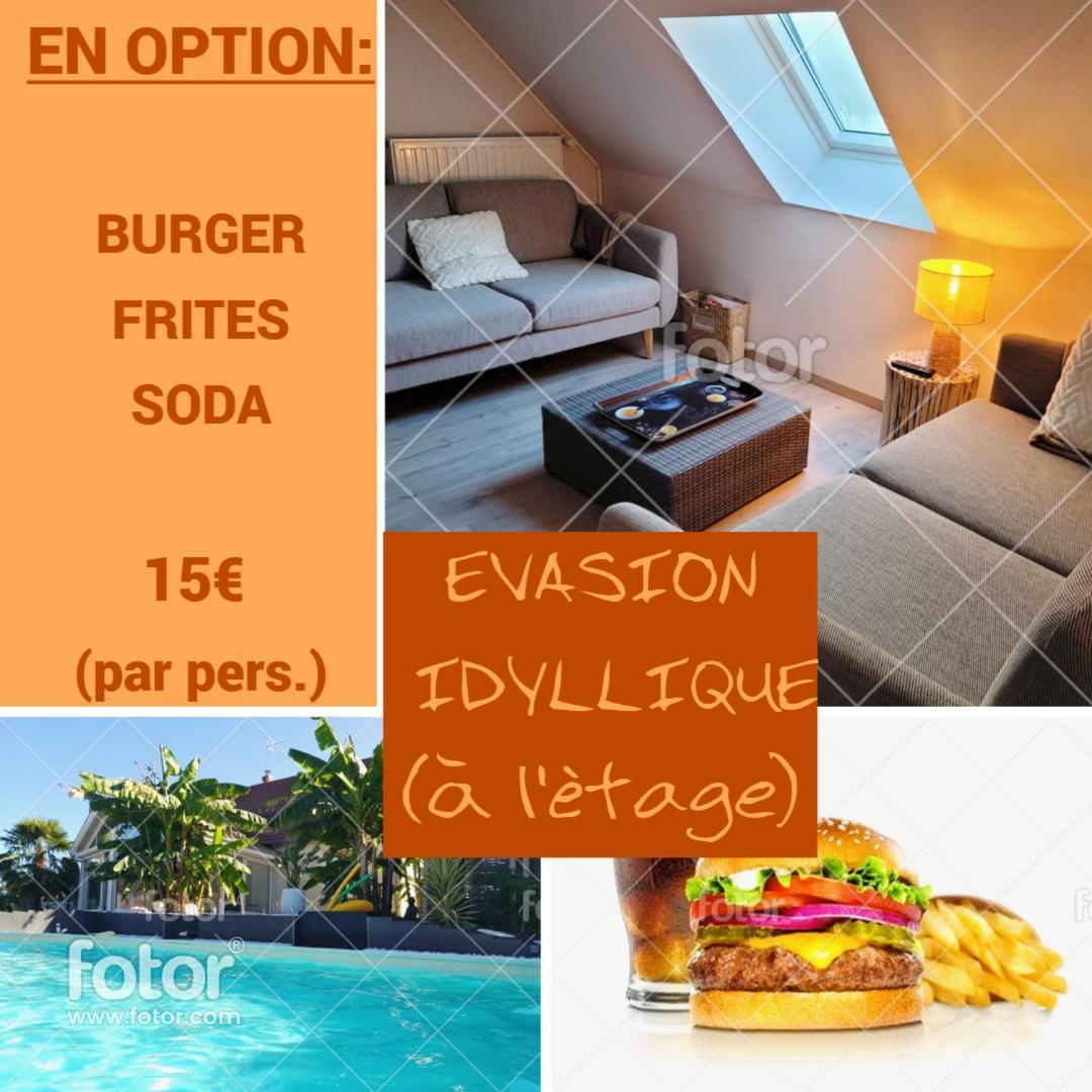 Evasion Idyllique A L'etage Pres Zoo-chateaux *